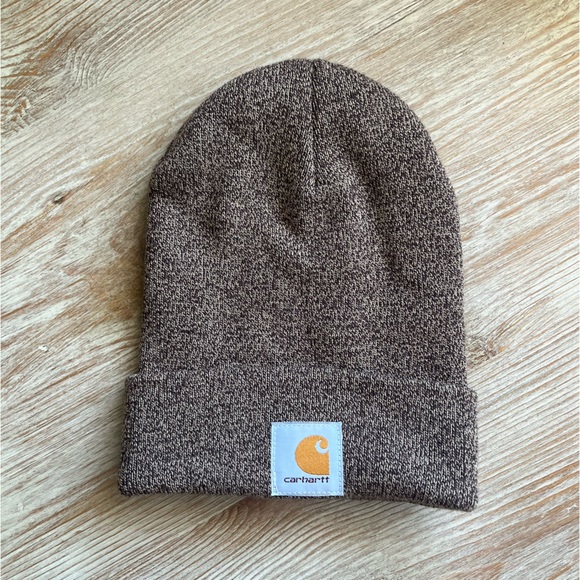 Carhartt Other - Brown & tan Carhartt Beanie Hat Cap